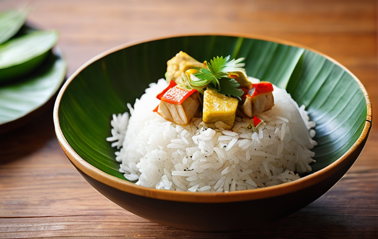 캄보디아 아목 트레이 - **Prompt 1: Cambodian Amok Trey - Culinary Artistry**
    "A stunning, highly detailed close-up shot...